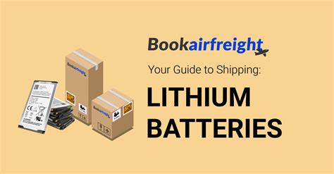 how to ship lithium batteries overseas